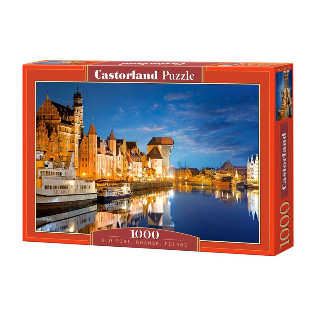 Castorland, Старото пристанище в Гданск, Полша, пъзел 1000 части
