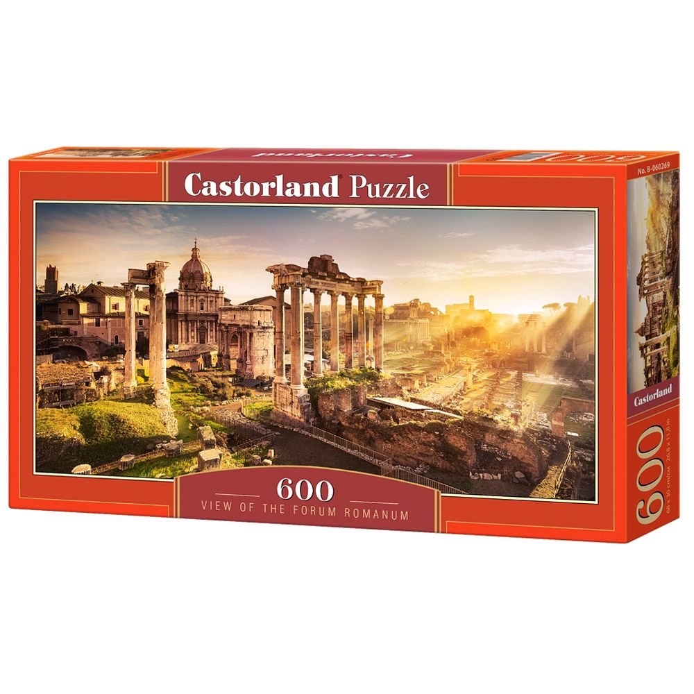 Castorland, Римският форум, панорамен пъзел 600 части