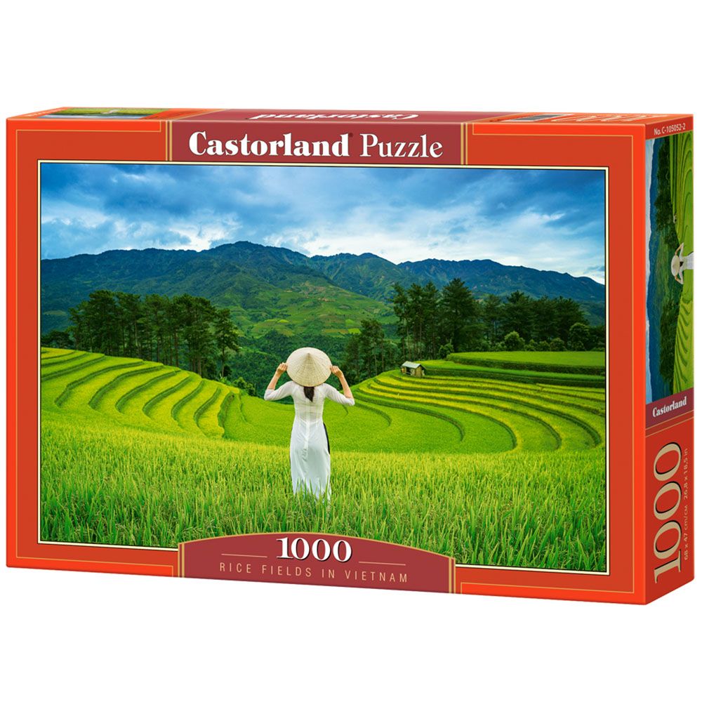 Castorland, Оризови полета във Виетнам, пъзел 1000 части