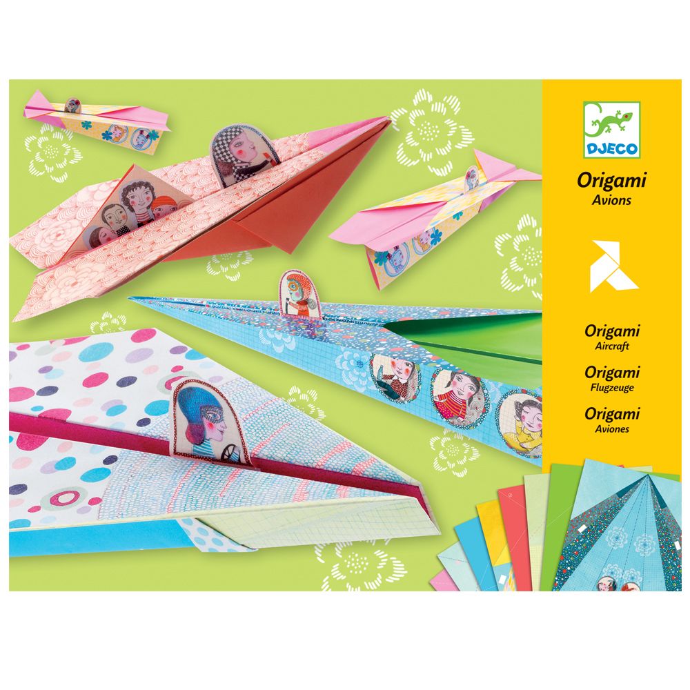 Djeco, Комплект за оригами, Звездни самолети