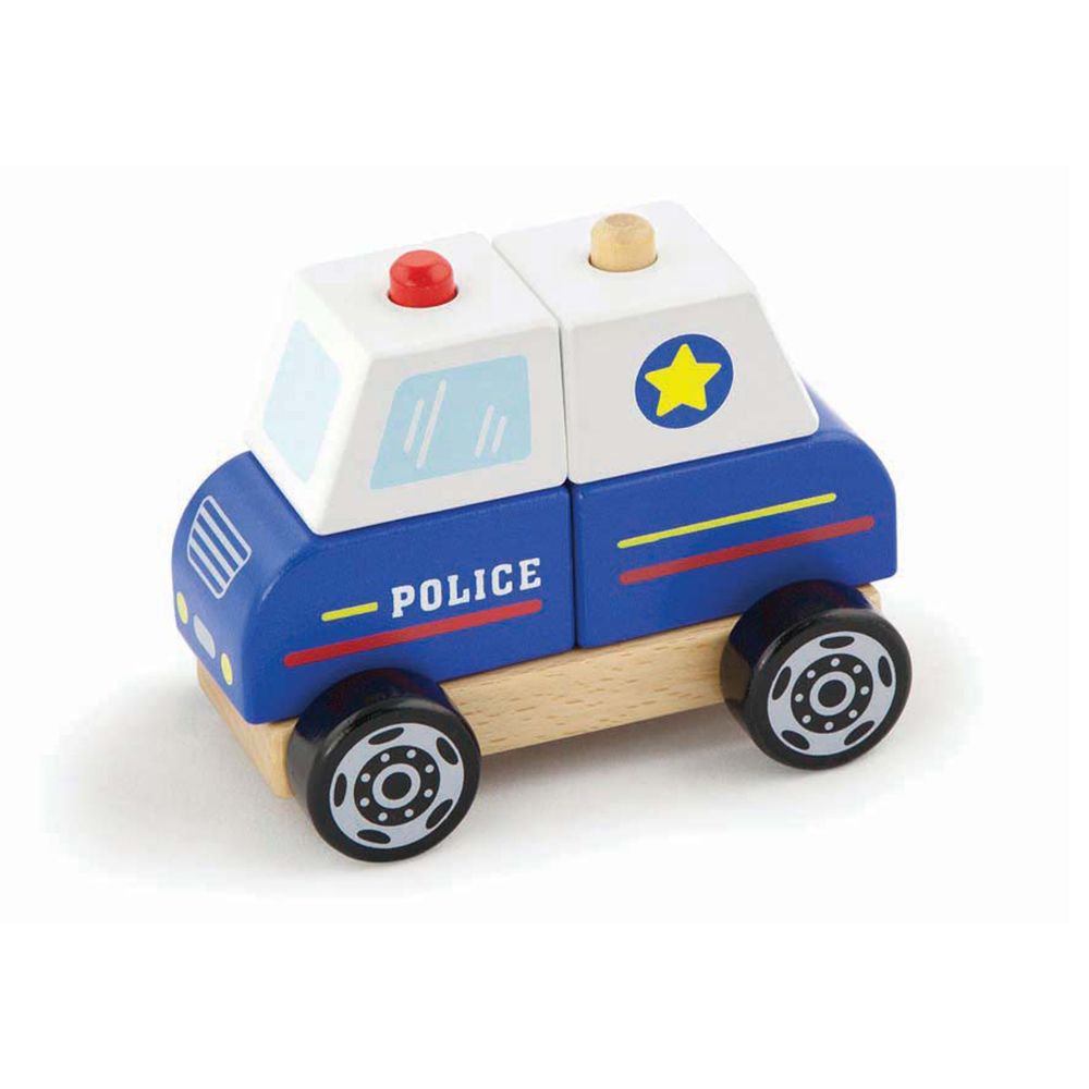 Viga toys, Дървена полицейска кола-низанка