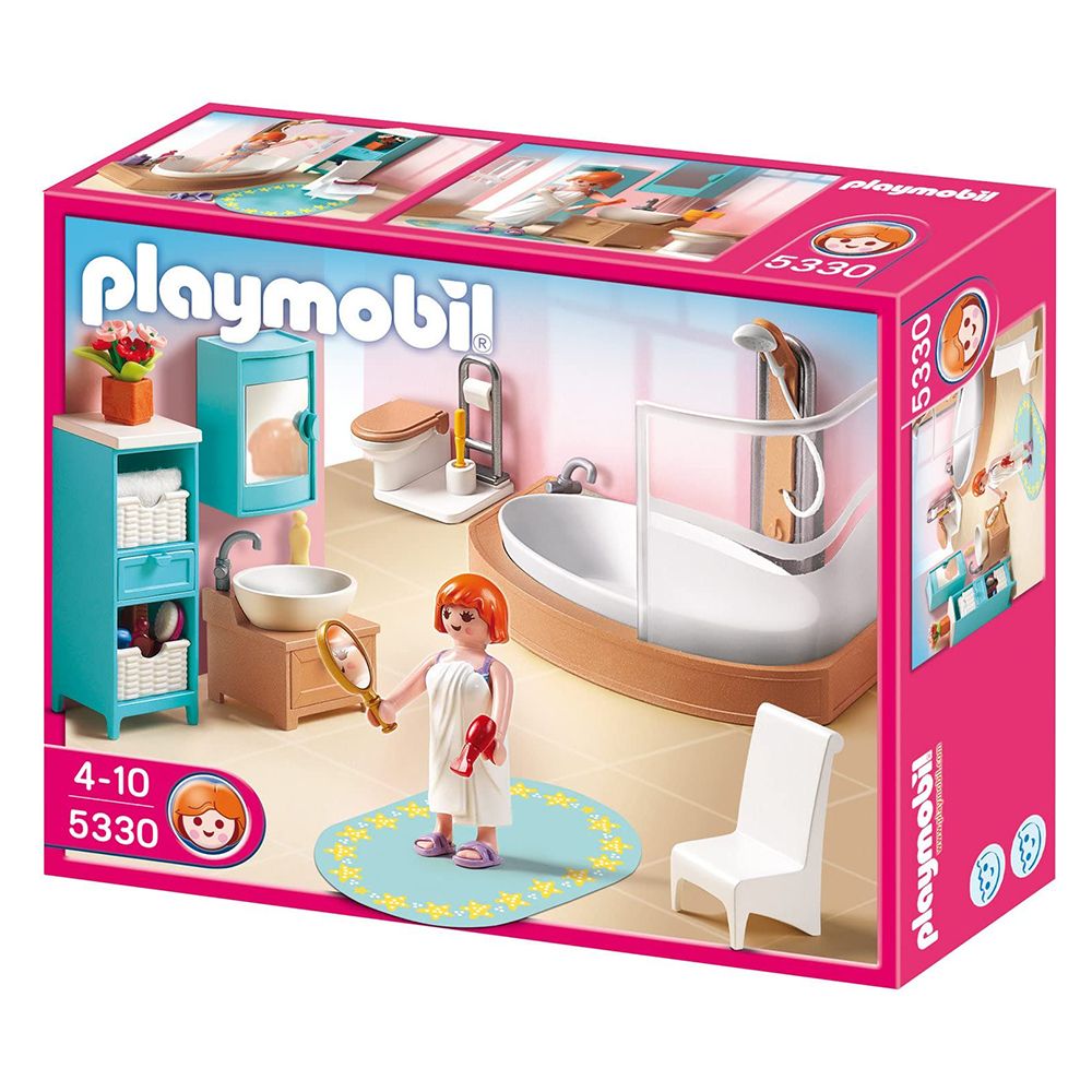 Playmobil, Обзавеждане за куклена къща - Баня