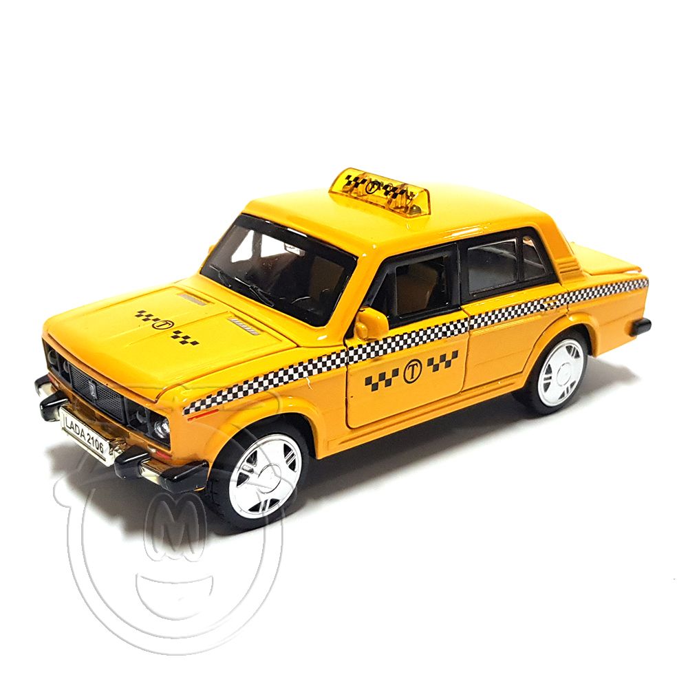Toy, Такси, Лада, 2106, жълта