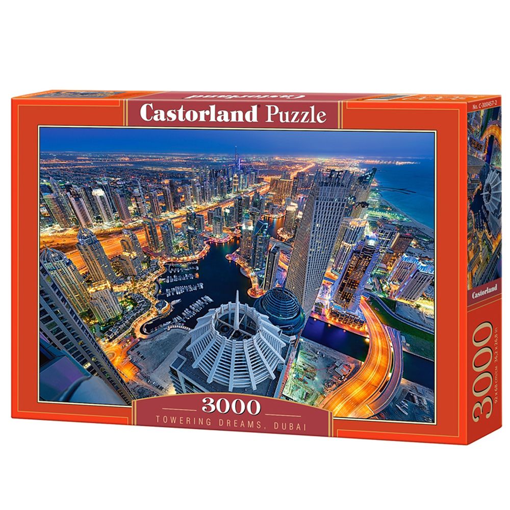 Castorland, Кулите на мечтите в Дубай, пъзел 3000 части