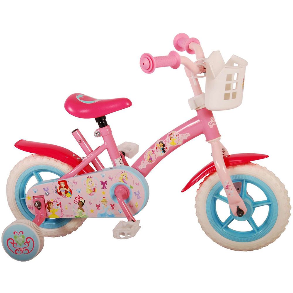 Велосипед с помощни колела, Дисни Принцеси, 10 инча