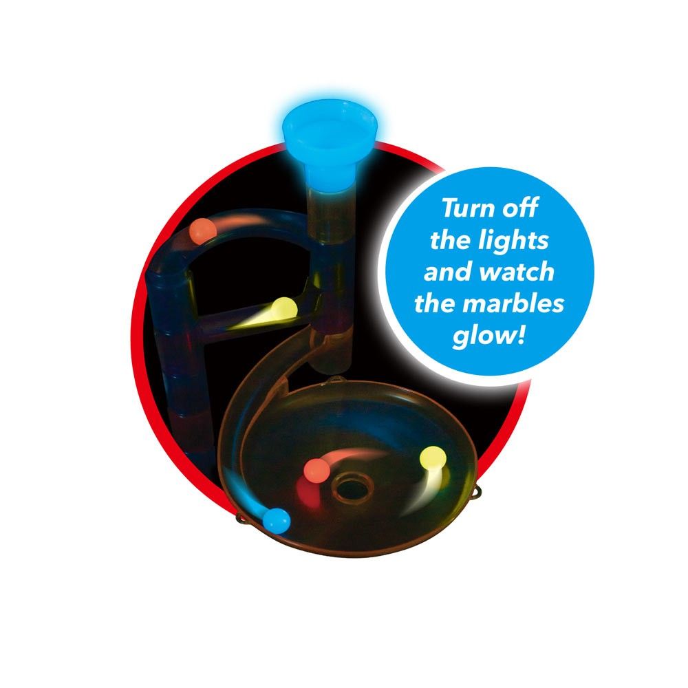 Писта със светещи топчета, Glow Marble Run