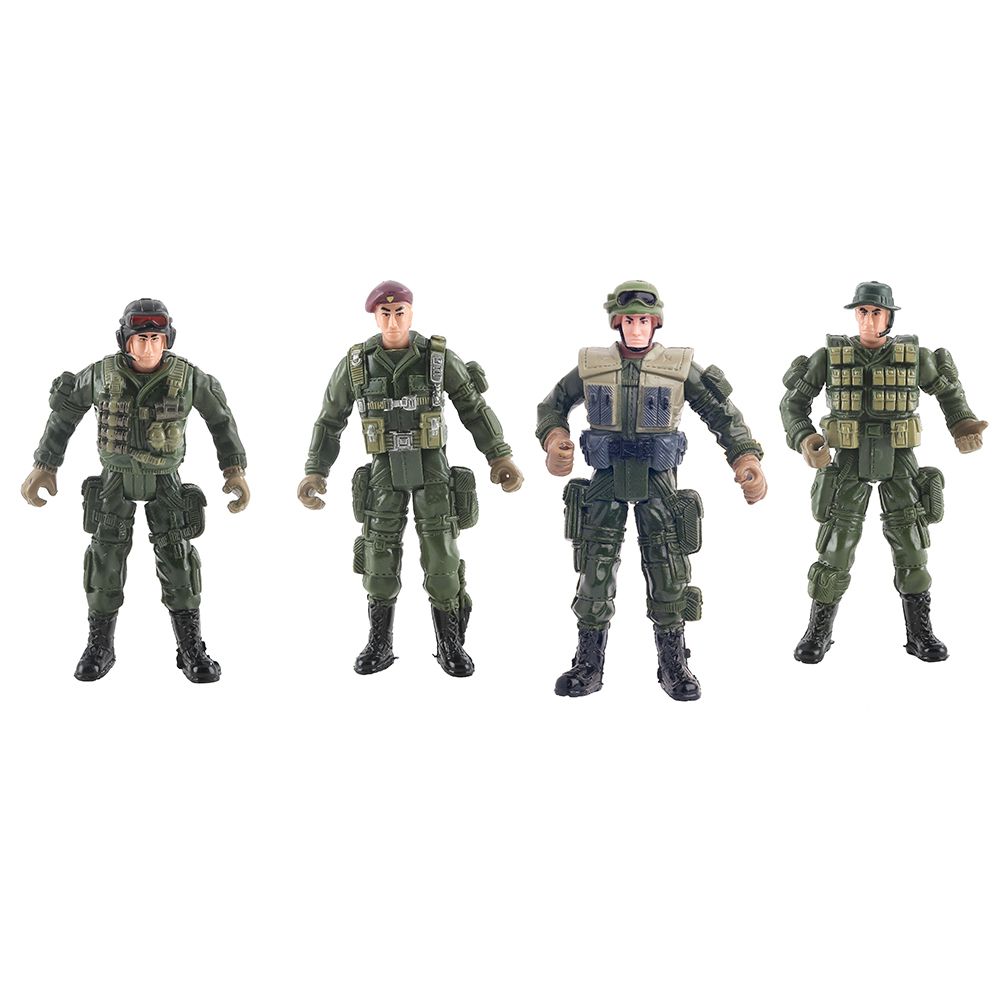Elite Team, Четири рейнджъра, пластмасови войници, Woodyland