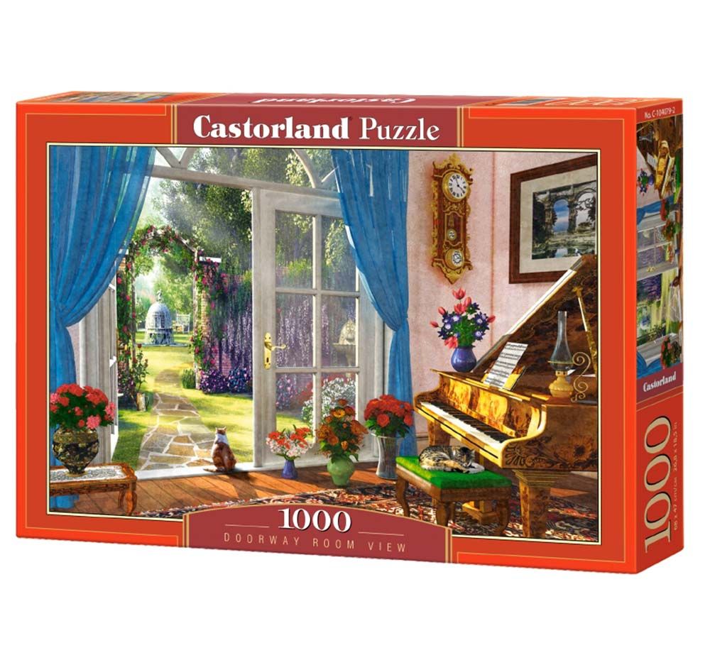 Castorland, Изглед от стаята, пъзел 1000 части