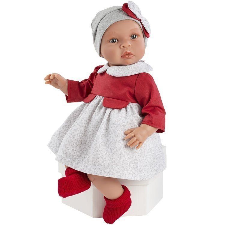 Asi, Кукла-бебе, Лея, с червена рокля