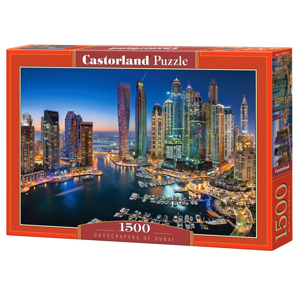 Castorland, Небостъргачите на Дубай, пъзел 1500 части