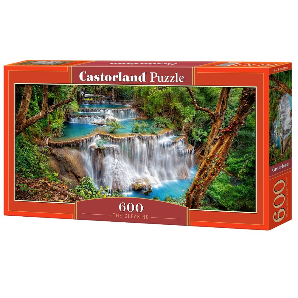 Castorland, Водопади, панорамен пъзел 600 части
