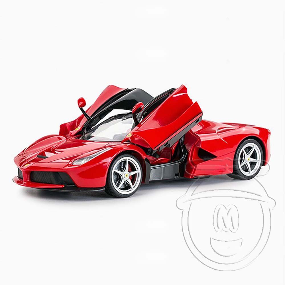 RASTAR, Кола с радио контрол, Ferrari LaFerrari, 1:14, с отварящи врати, червена