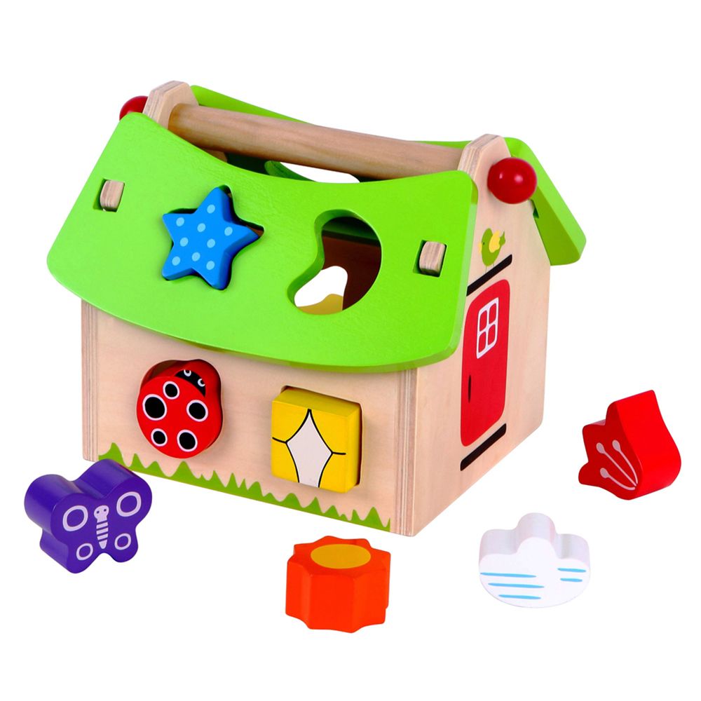 Lelin Toys, Дървена къщичка-сортер
