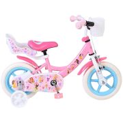 Детски велосипед с помощни колела, Дисни принцеси, 12 инча
