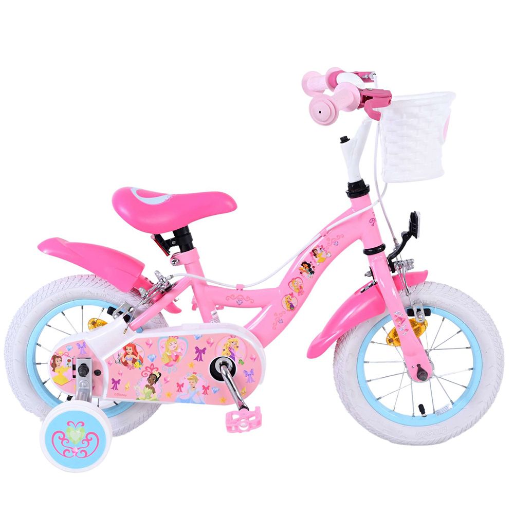 E&L Company, Детски велосипед с помощни колела, Дисни Принцеси, 12 инча