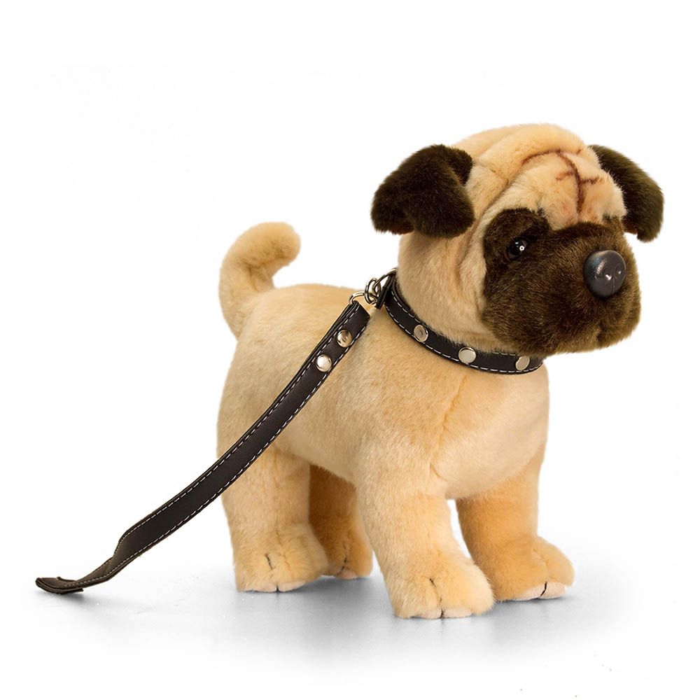 Keel Toys, Плюшено куче, Мопс с каишка