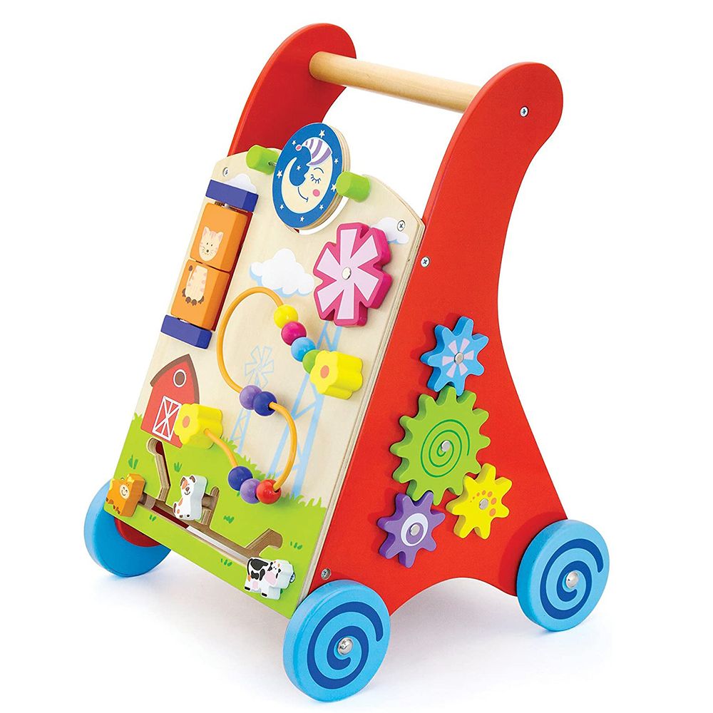 Дървена проходилка, 7 в 1