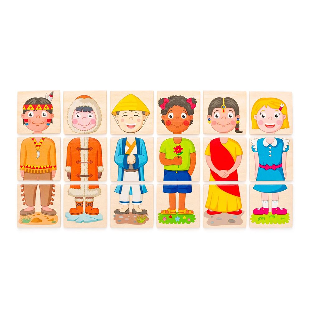 Пъзели в дървена кутия, Професиите