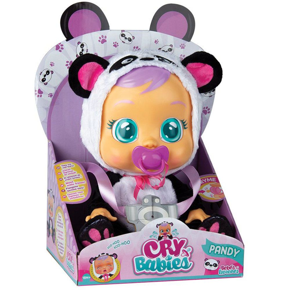 CRYBABIES, Плачеща кукла, Панди, IMC TOYS