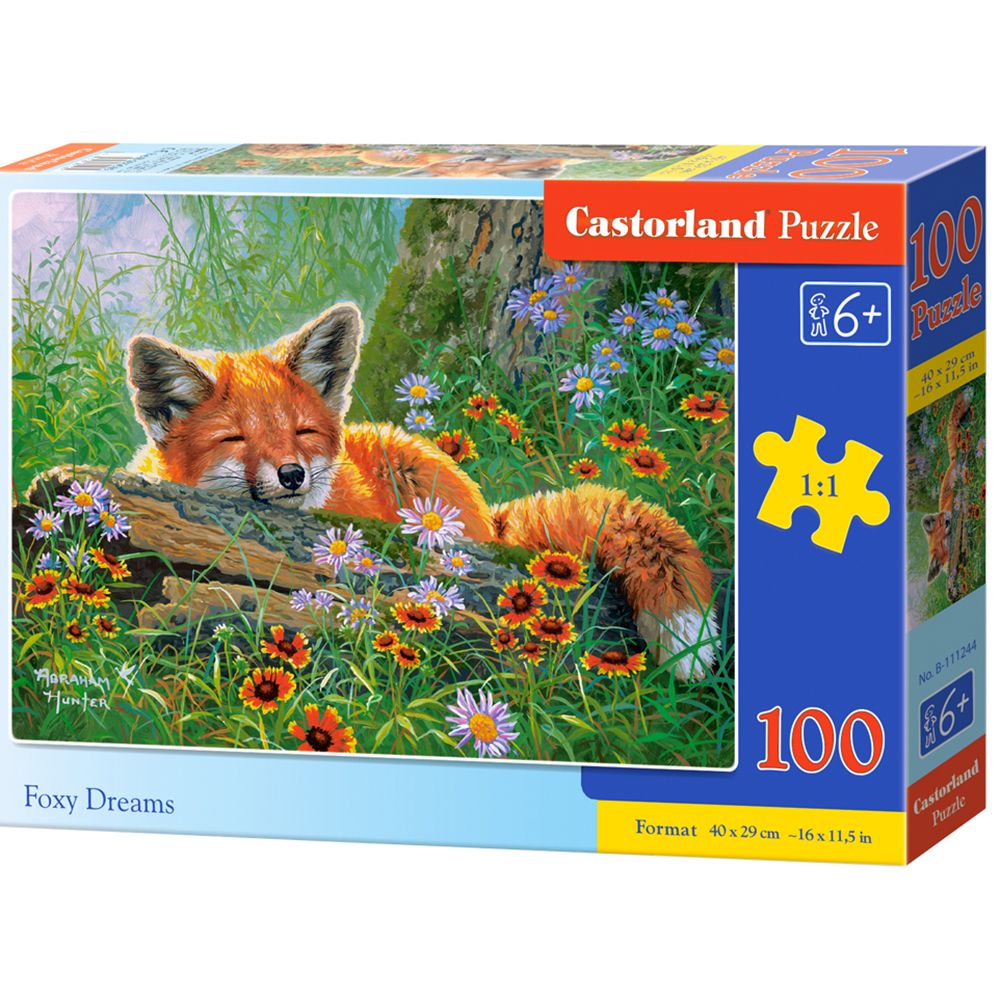 Castorland, Мечтата на лисичето, пъзел 100 части