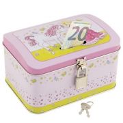 Детска касичка с ключе, Принцесата и еднорога