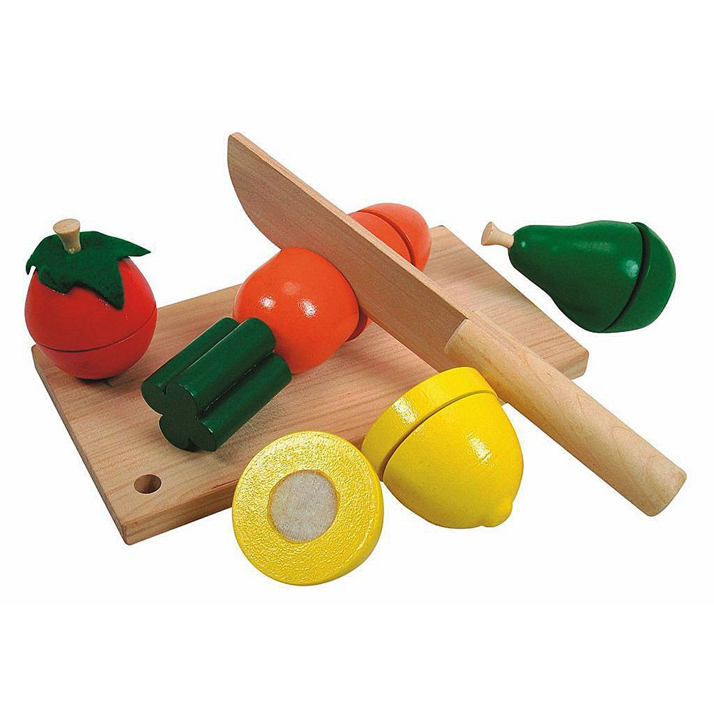 Дъска с плодове и зеленчуци за рязане