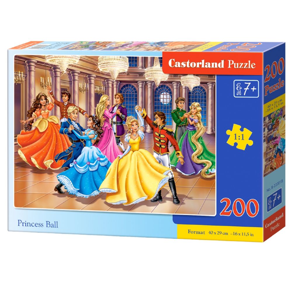 Castorland, Балът на принцесите, пъзел 200 части