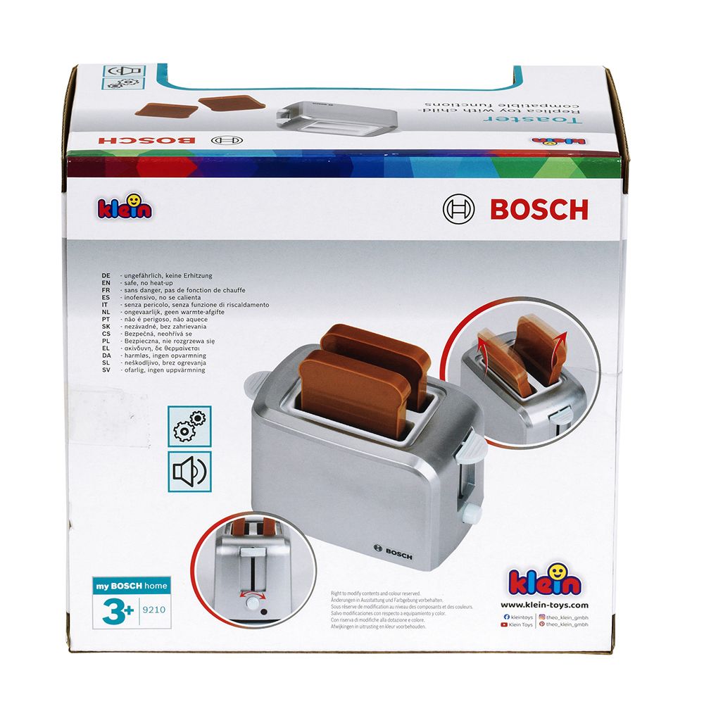 Bosch Детски тостер Happy, сребърен