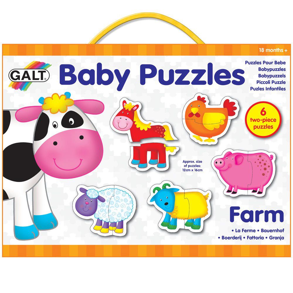 Galt Toys, Бебешки пъзел, Ферма