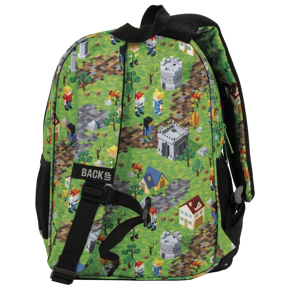 Ученическа раница с 2 отделения, Pixel Fort