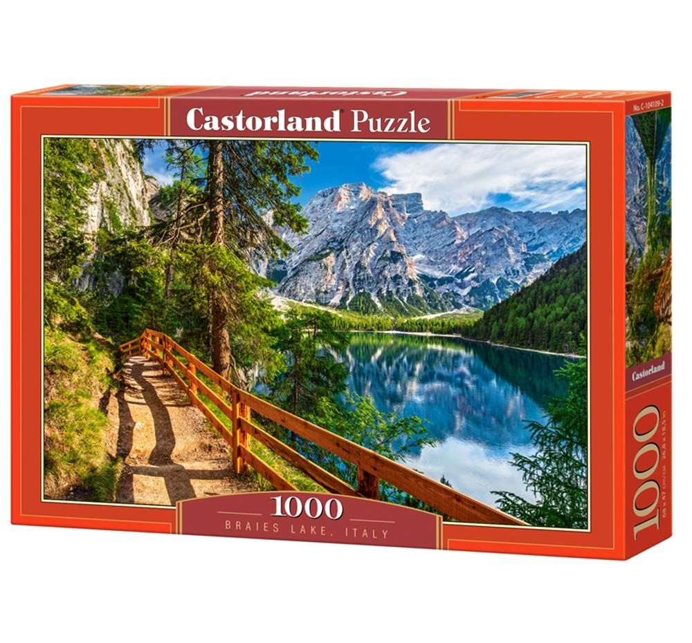 Castorland, Езерото Брайес, Италия, пъзел 1000 части