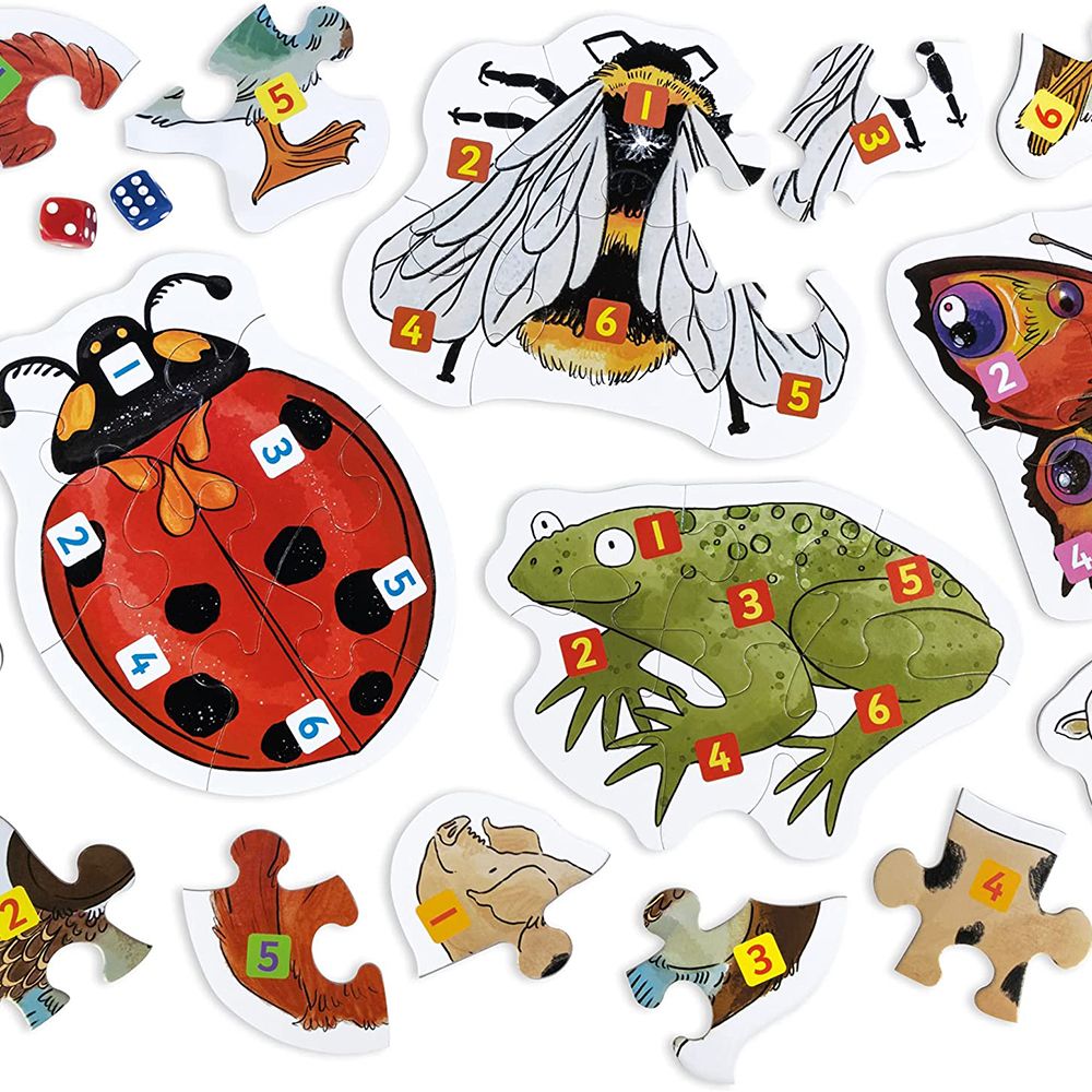 Пъзел игра, Събери животните