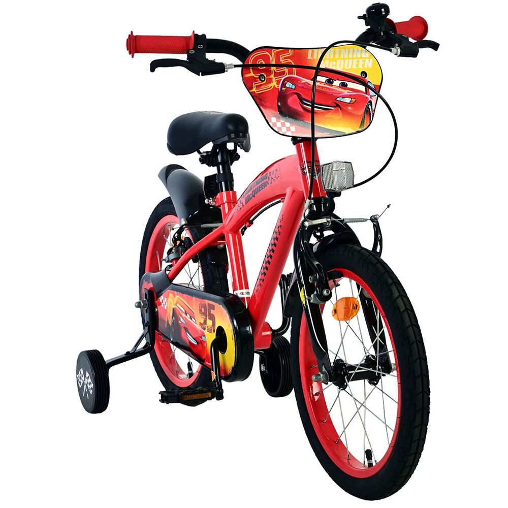 Детски велосипед с помощни колела, Дисни Колите, 16 инча