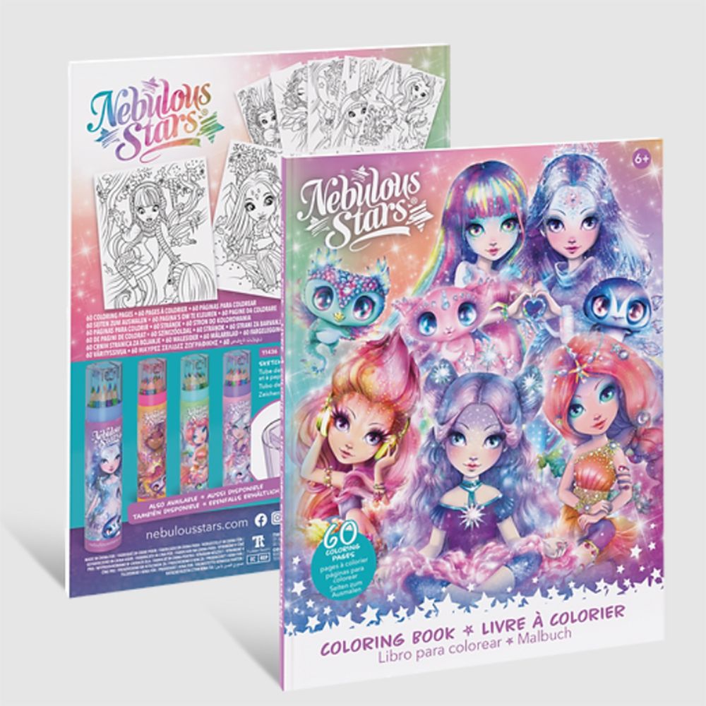 Книжка за оцветяване, Звездни принцеси