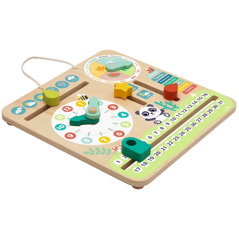 Моят първи календар - дървена образователна играчка