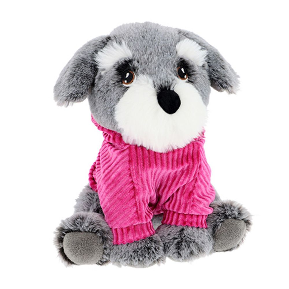 Екологична плюшена играчка, Кученце със суитшърт, 18 см