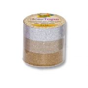 Блестящо декоративно тиксо WASHI TAPE I