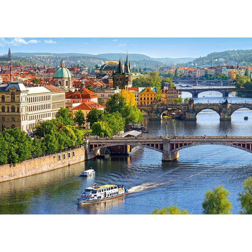 Мостът в Прага, пъзел 500 части