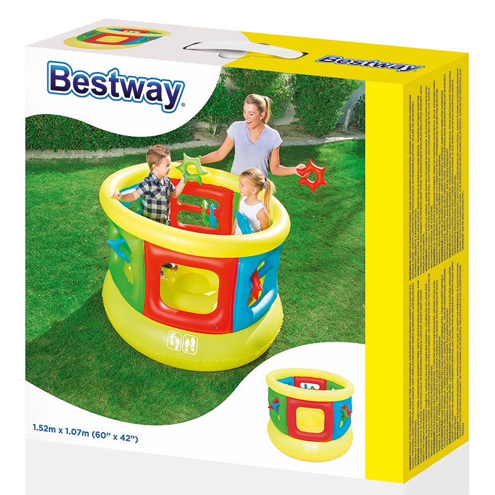 Bestway, Надуваем батут за скачане