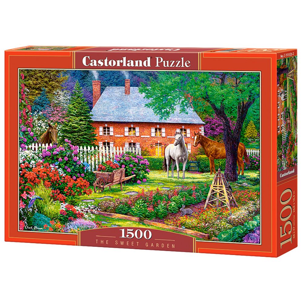 Castorland, Приказна градина, пъзел 1500 части