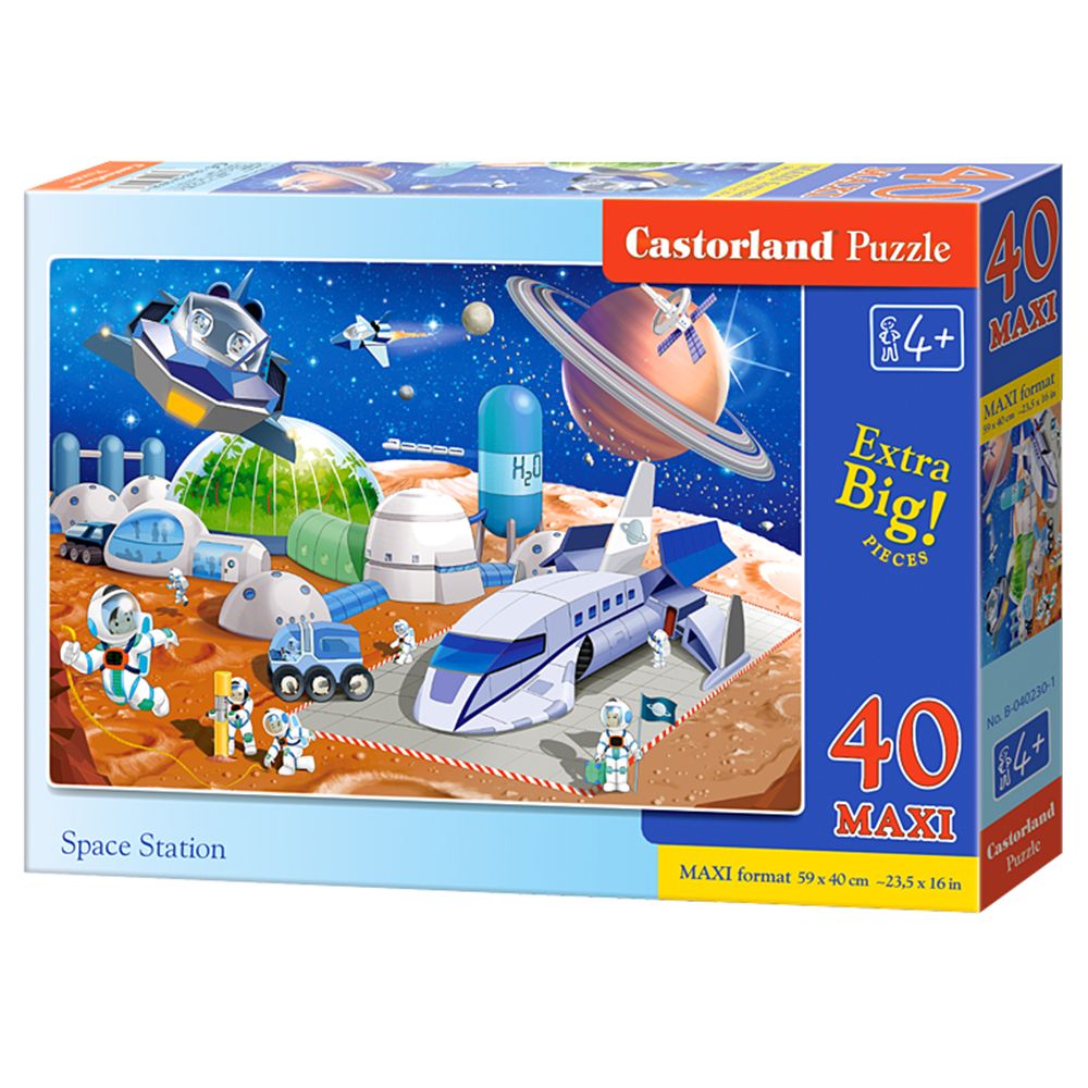 MAXI, Космическа станция, пъзел с 40 части, Castorland