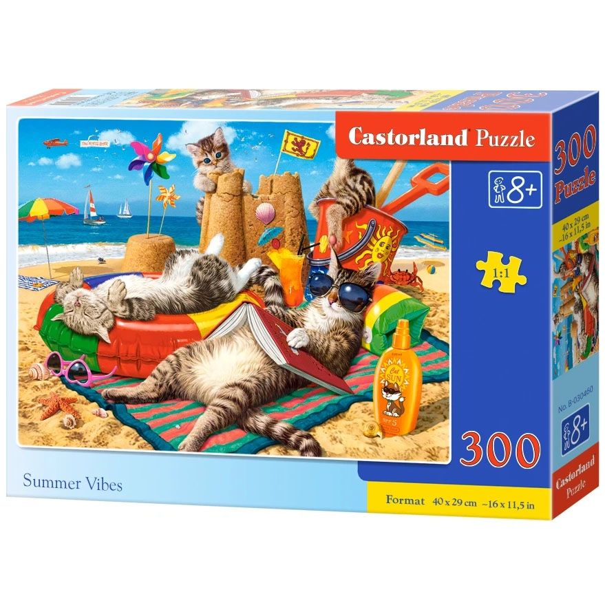 Castorland, Летни вибрации, пъзел 300 части