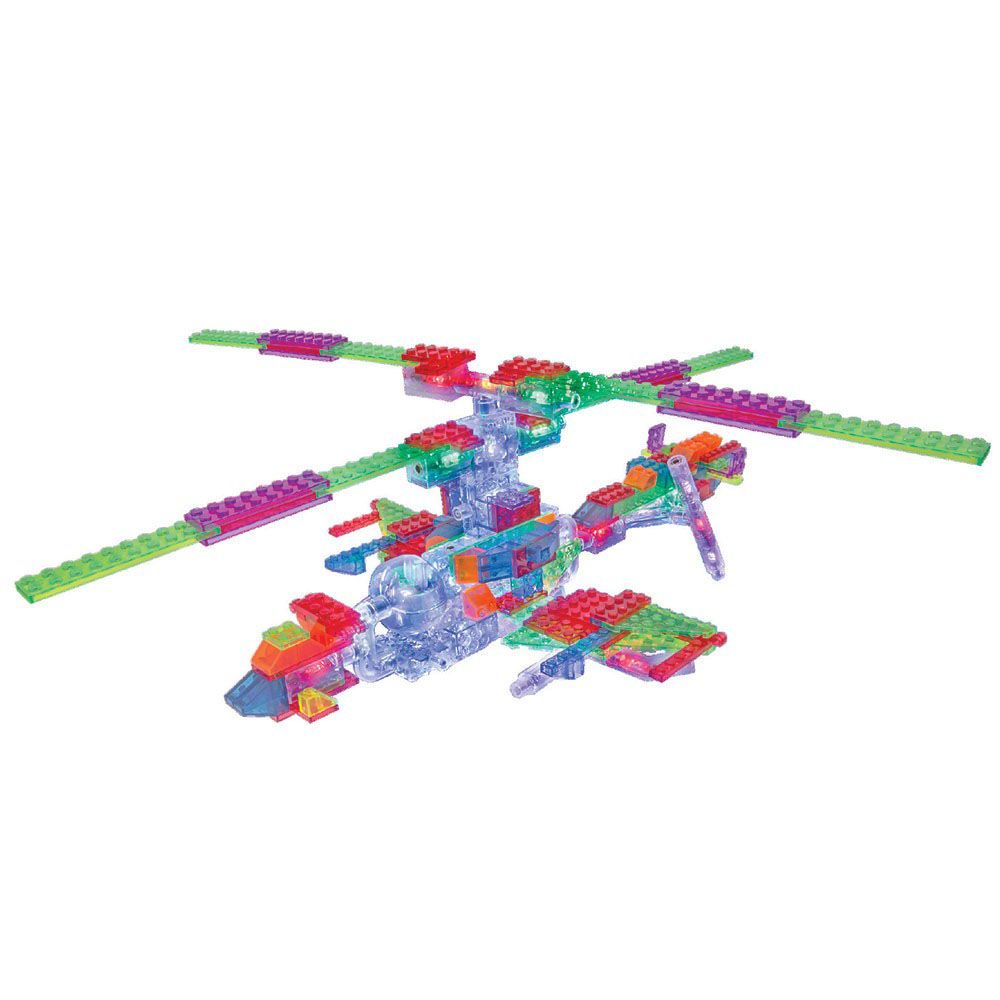Светещ конструктор 30 в 1, Супер хеликоптер