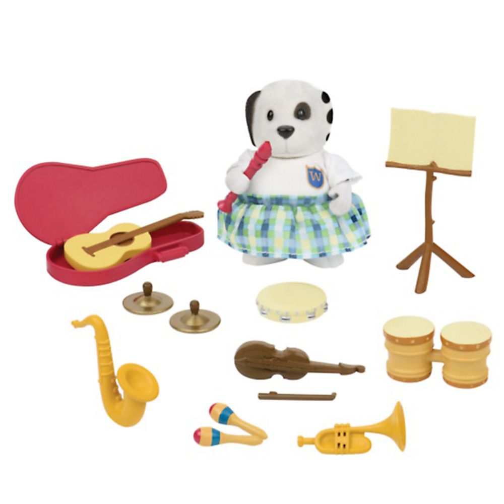 BATTAT, Li'l Woodzeez  Комплект за игра, Час по музика, 16 части