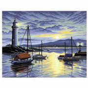 Рисуване по номера, Изгрев, голям размер