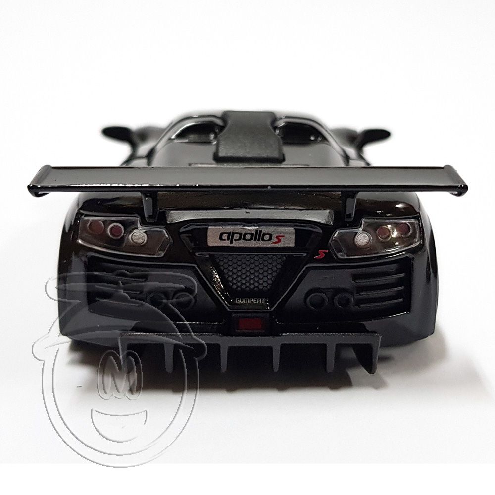 Метална кола, Gumpert Apollo Sport, 2010, черна