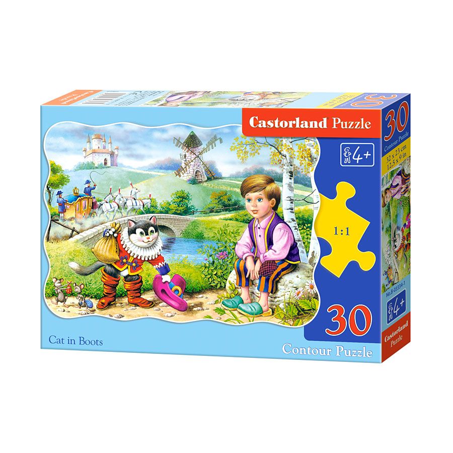 Castorland, Котаракът в чизми, пъзел 30 части