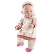 Кукла бебе Бебита, със суичър и панделка, 45 см