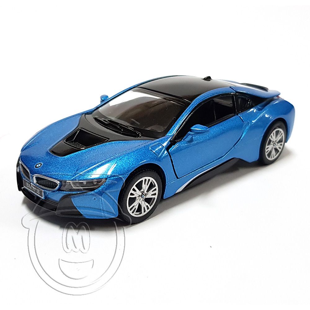 Kinsmart, Метална кола BMW 8i, синя