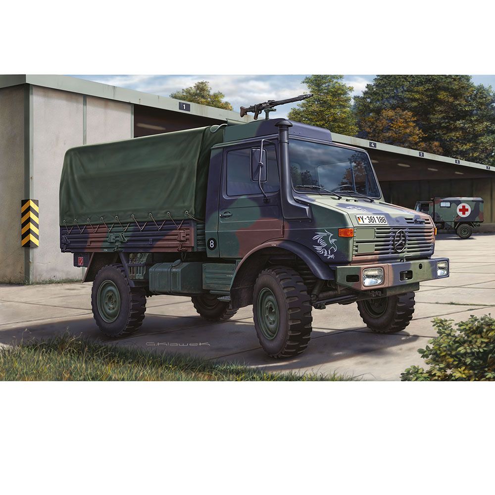 Сглобяем модел, Военен камион, LKW t.tmil gl (Unimog)